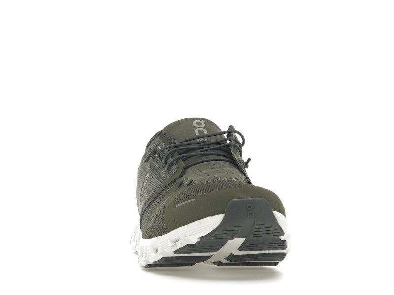 On Running Cloud 5 Olive Green White