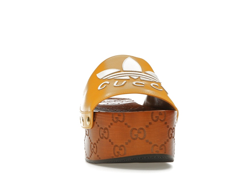 Gucci x Adidas GG Clog Yellow (Women's)