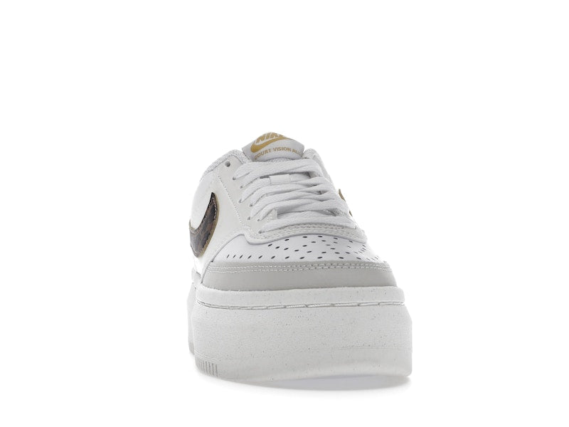 Nike Court Vision Alta Low White Light Bone Sail Archaeo Brown (Women's)