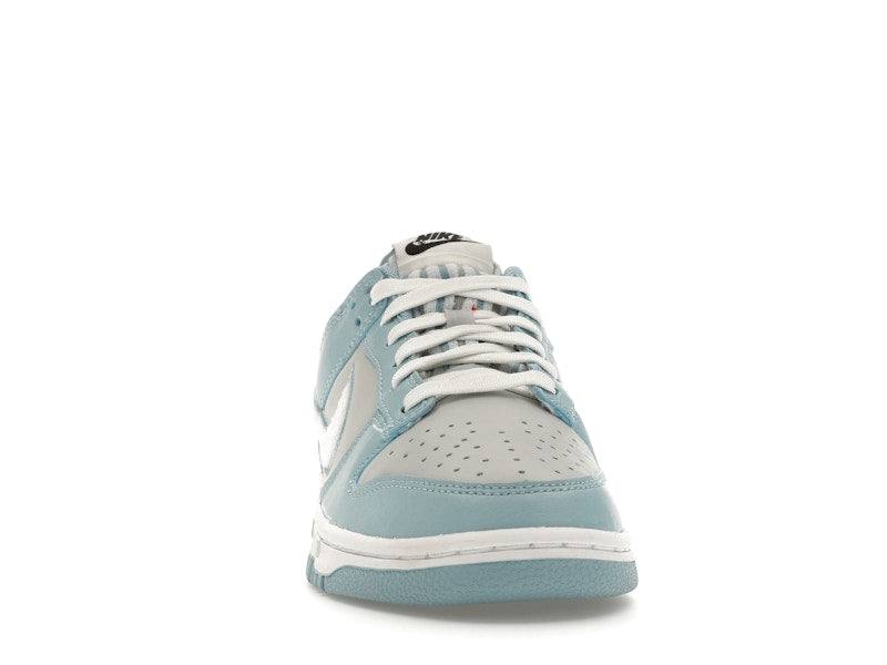 Nike Dunk Low Retro Fleece Swoosh Worn Blue