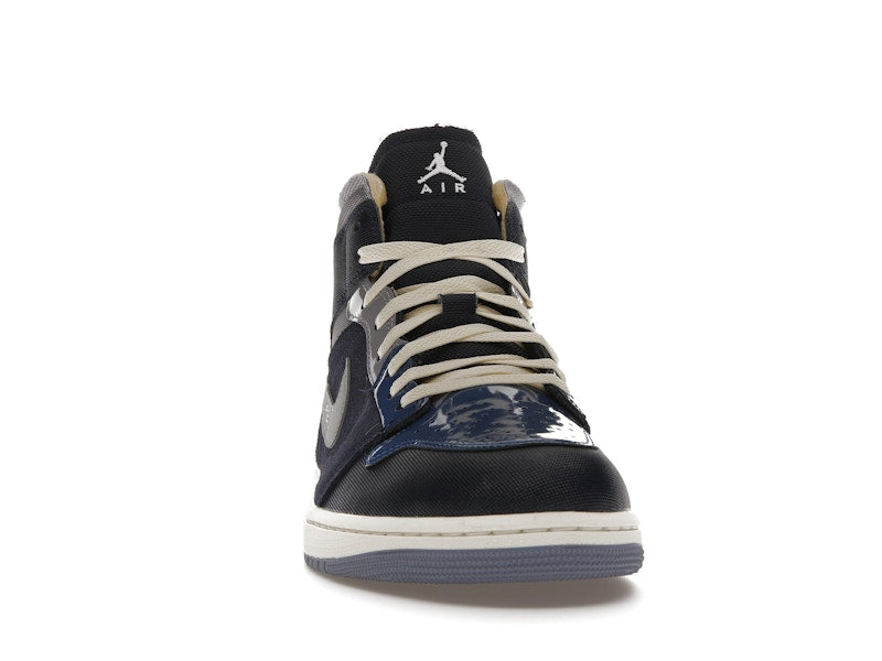 Jordan 1 Mid SE Craft Obsidian French Blue Ashen Slate White