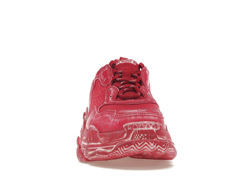 Balenciaga Triple S Faded Red