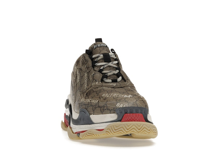 Gucci x Balenciaga The Hacker Project Triple S Beige