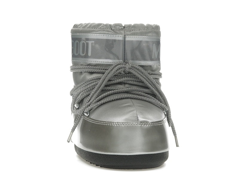 Moon Boot Icon Low Boot Glance Silver