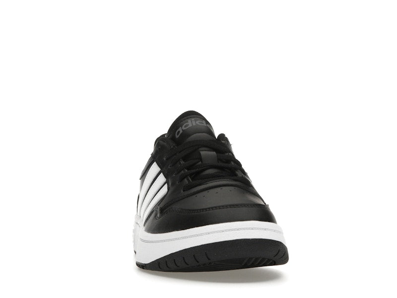 adidas Hoops 3.0 Low Black White Stripes
