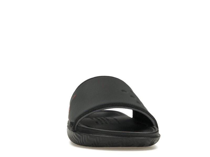 Jordan Play Slide Anthracite University Red
