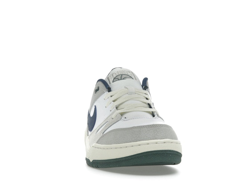 Nike Full Force Low White Midnight Navy Green