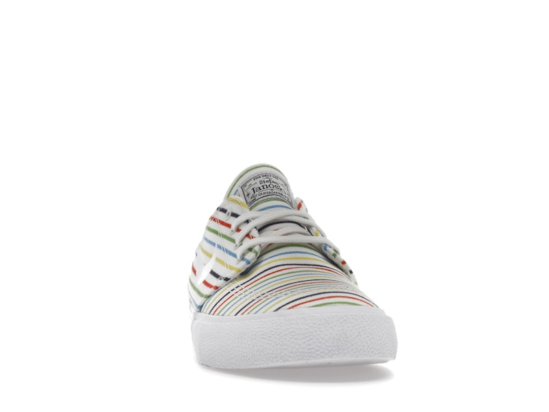 Nike SB Zoom Stefan Janoski Canvas Multi-Color Pinstripes