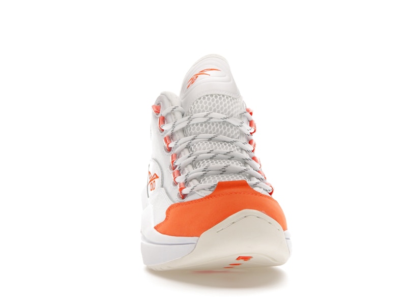 Reebok Question Mid Orange Toe