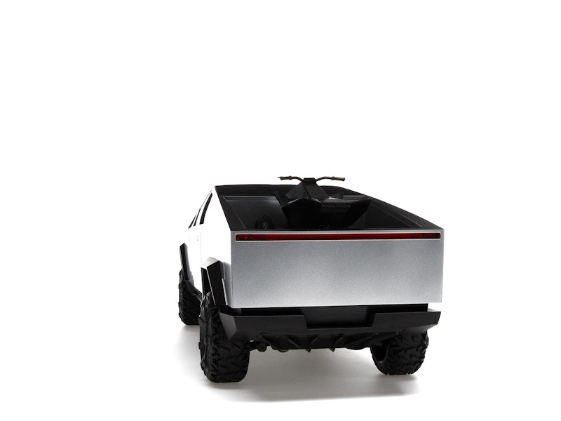 Hot Wheels x Tesla Cybertruck 1:10 Scale RC Car (2021 Version w/ Cyberquad)