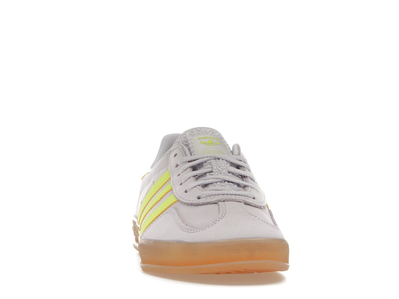adidas Gazelle Indoor Silver Dawn Solar Yellow (Women's)