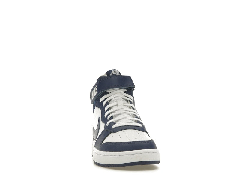 Nike Court Borough Mid 2 White Blue Void (GS)