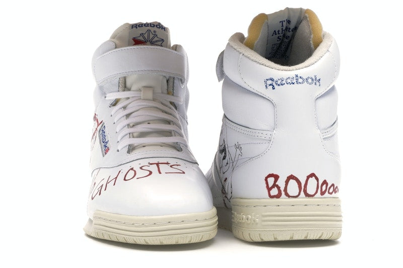 Reebok Ex-O-Fit Clean Hi Bait x Ghostbusters x Stranger Things Vintage