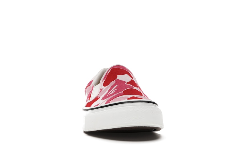 A Bathing Ape Bape Slip-On ABC Camo Pink