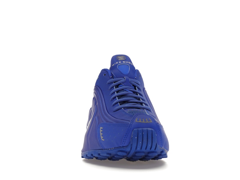 Nike Shox R4 Racer Blue Metallic Silver (Women's)
