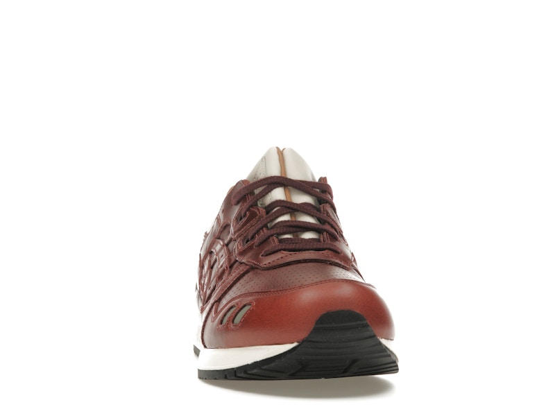 ASICS Gel-Lyte III Packer Shoes x J. Crew Oxblood Leather