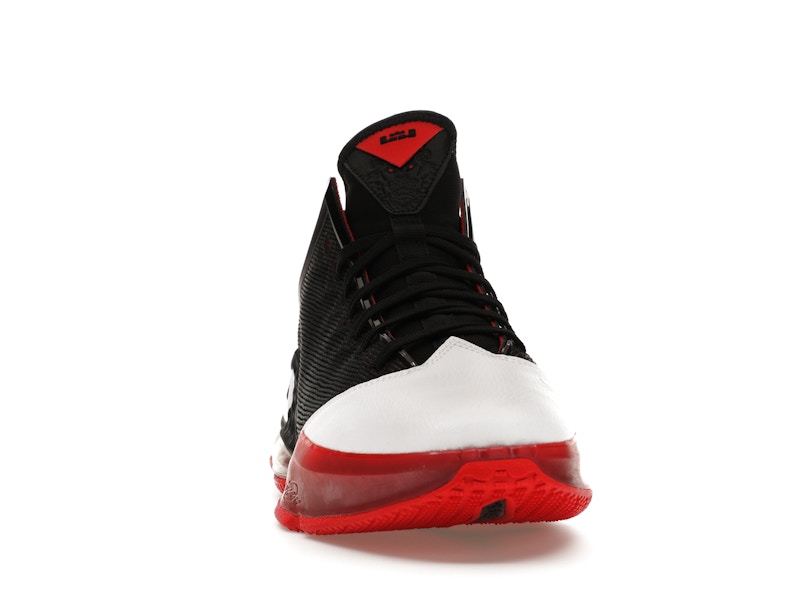 Nike LeBron 19 Low Black White University Red