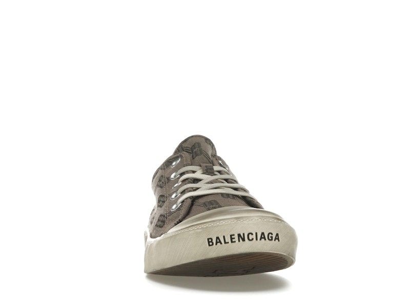 Balenciaga Paris Low 'BB Monogram Dark Mink Grey