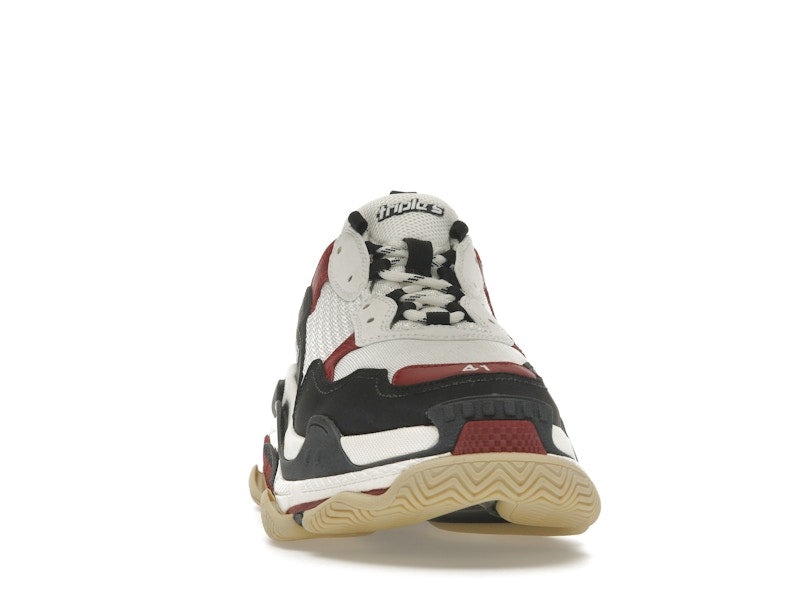 Balenciaga Triple S White Black Crimson