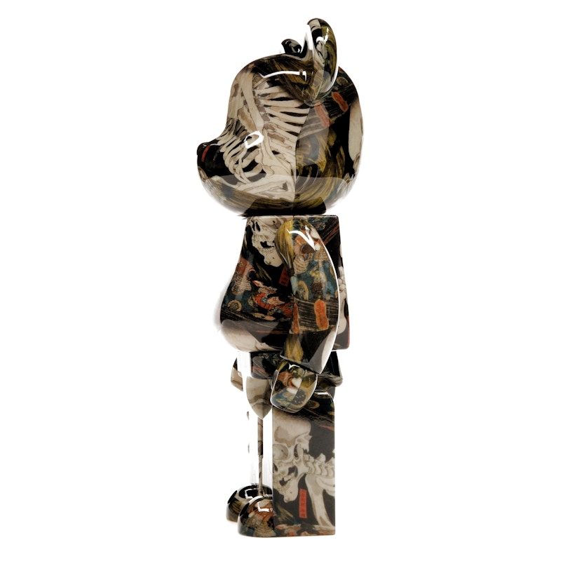 Bearbrick Utagawa Kuniyoshi (The Haunted Old Palace at Soma) 100% & 400% Set