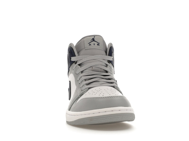 Jordan 1 Mid Wolf Grey Midnight Navy