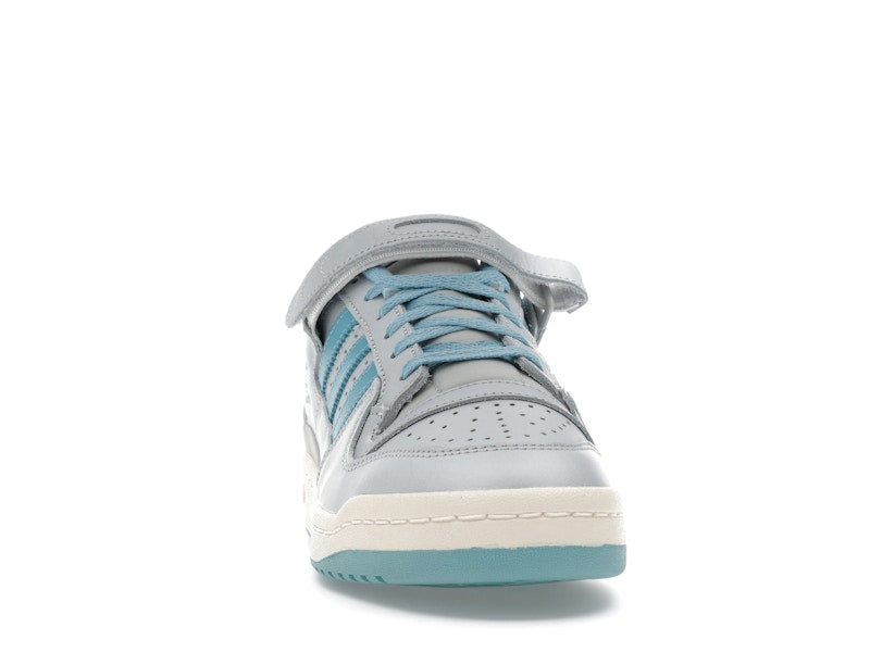 adidas Forum 84 Low Silver Metallic Preloved Blue Grey Two