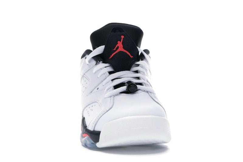 Jordan 6 Retro Low White Infrared 23 Black (GS)