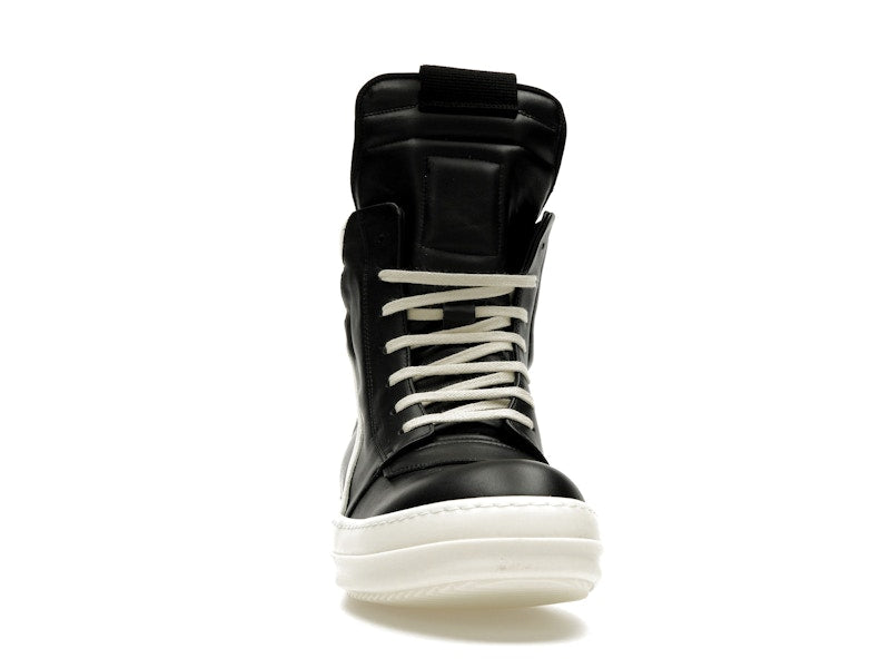 Rick Owens Strobe Geobasket High Black Milk