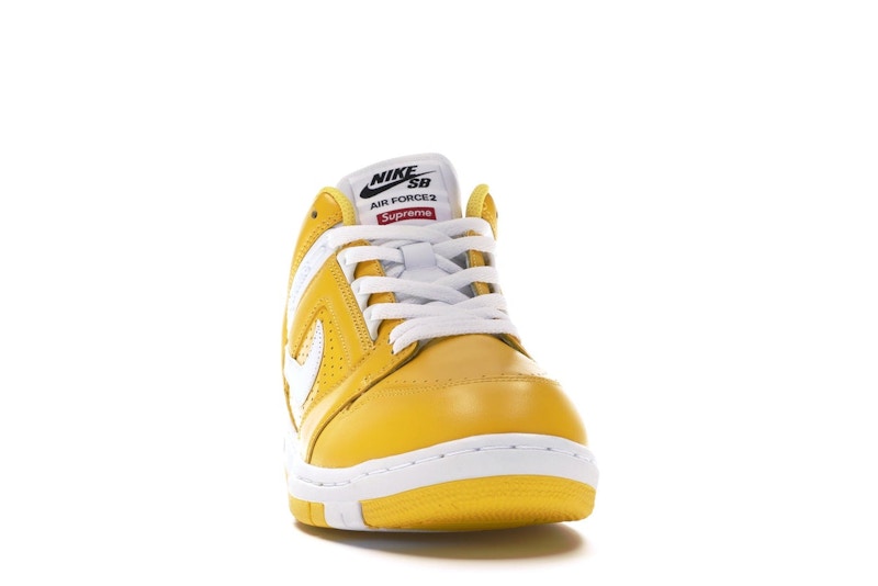 Nike SB Air Force 2 Low Supreme Yellow