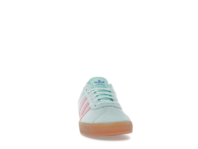 adidas Gazelle Clear Mint Bliss Pink Bright Blue (GS)