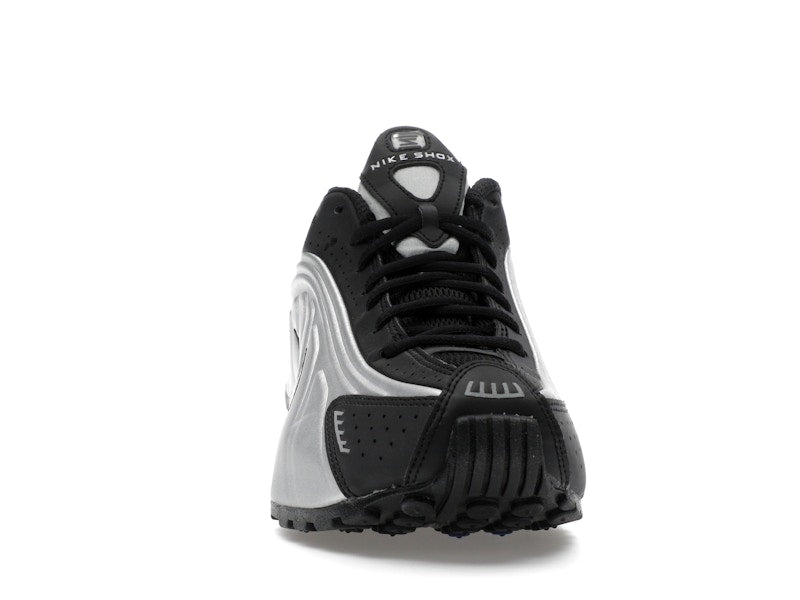 Nike Shox R4 Metallic Silver Black Racer Blue (Women's)