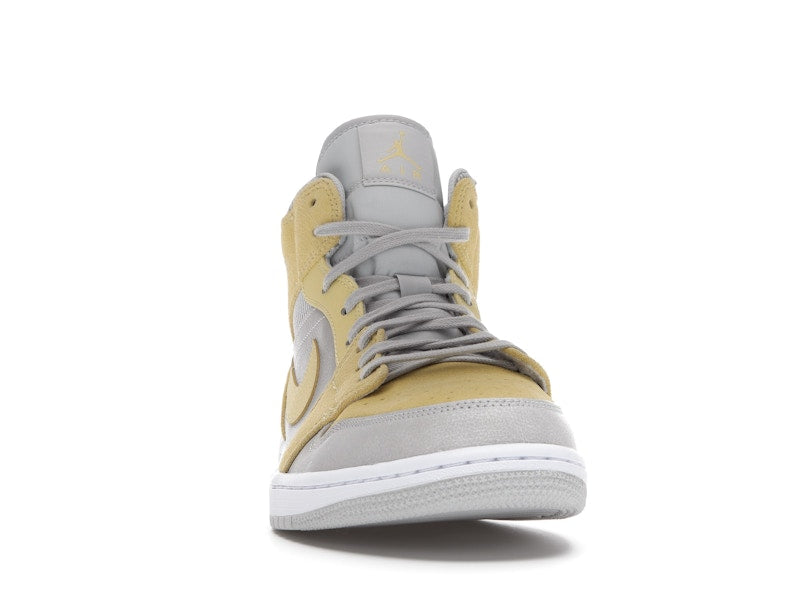 Jordan 1 Mid Mixed Textures Yellow
