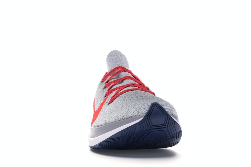 Nike Zoom Fly Flyknit Pure Platinum Bright Crimson