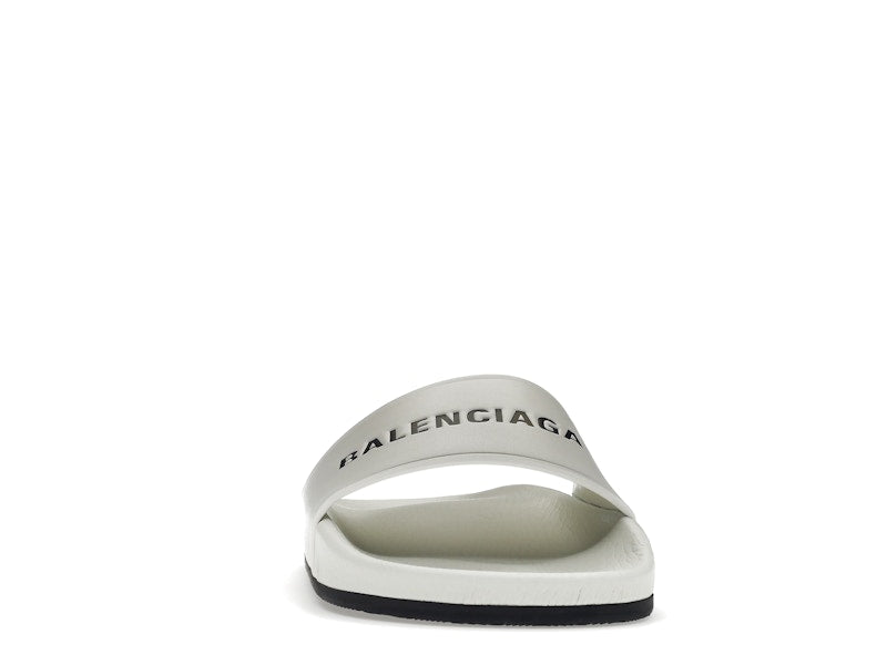 Balenciaga Pool Slide White Black (Women's)