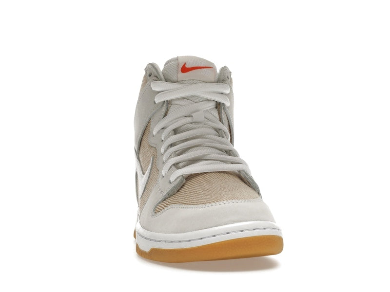 Nike SB Dunk High Pro ISO Orange Label Unbleached Natural