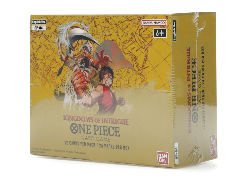 Bandai One Piece Card Game Kingdom of Intrigue Booster Box (OP-04)