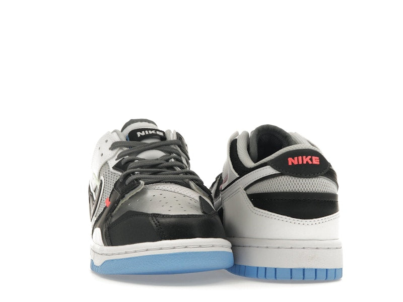 Nike Dunk Low Scrap Black Neutral Grey University Blue White
