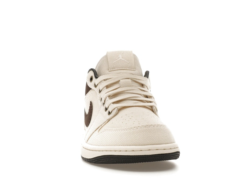 Jordan 1 Low Premium Pale Ivory Off Noir Baroque Brown