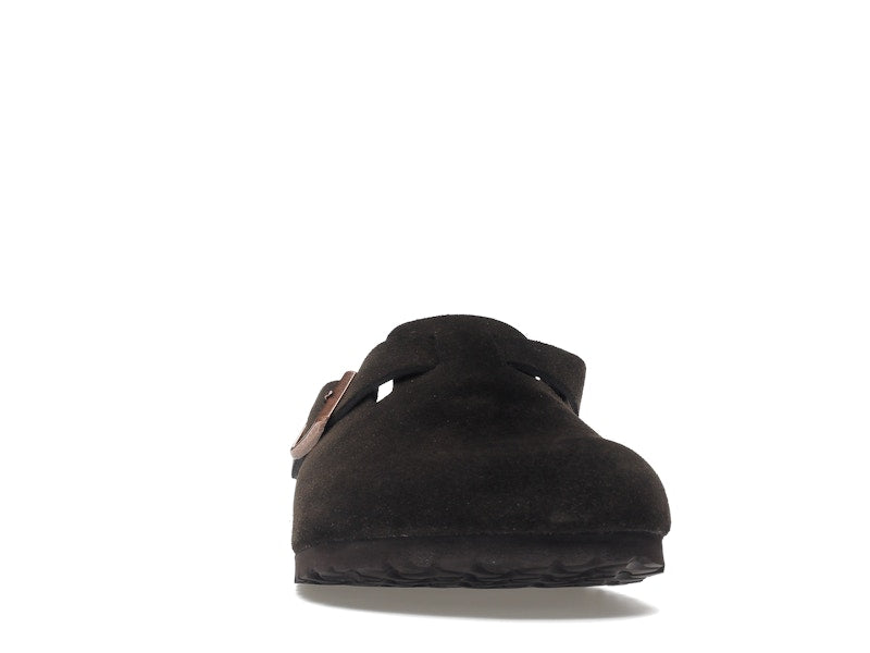 Birkenstock Boston Soft Footbed Suede Mocha