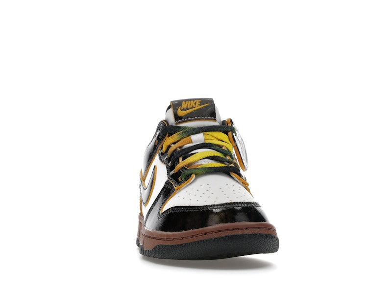 Nike Dunk Low SE Panda-Monium White Black Fauna Brown (GS)
