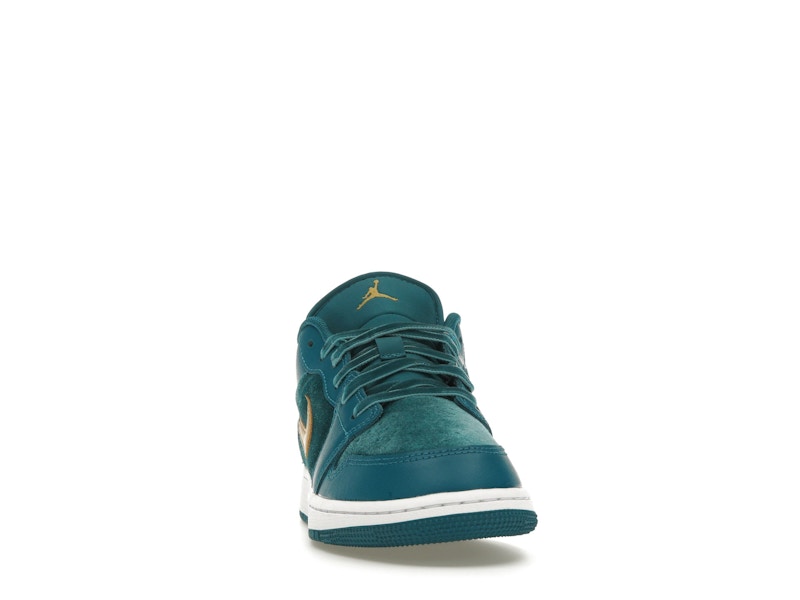 Jordan 1 Low SE Geode Teal Metallic Gold (GS)