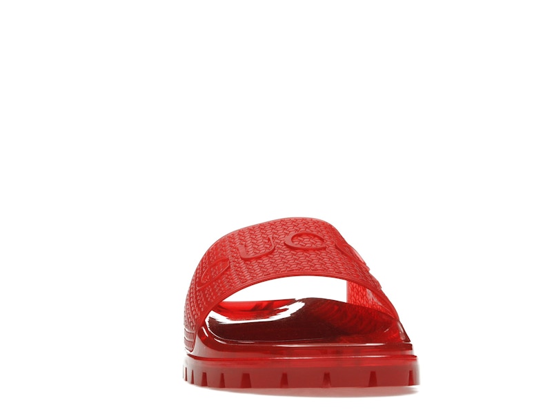 adidas x Gucci Adilette Slide Red