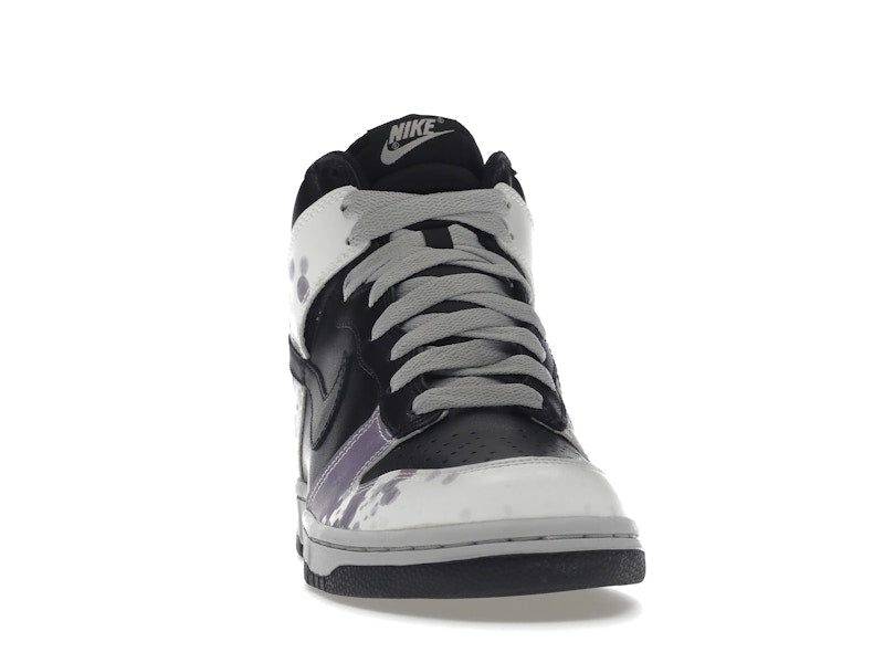 Nike Dunk High Splatter Black White Purple (Women's)