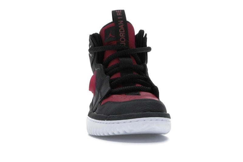 Jordan 1 High React Black Noble Red