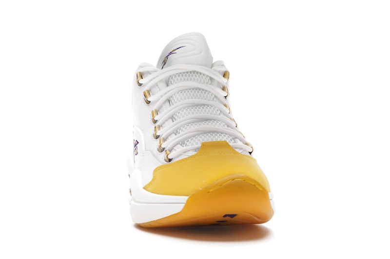 Reebok Question Mid Yellow Toe