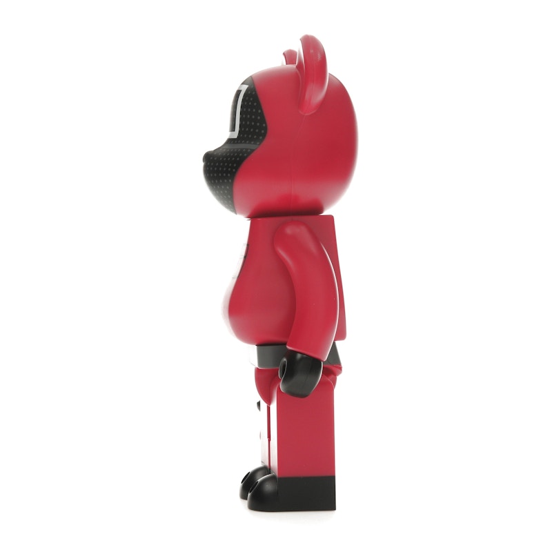 Bearbrick x Squid Game Guard (Square) 100% & 400% Set