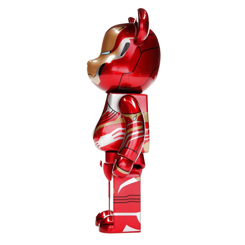 Bearbrick x Marvel Iron Man Mark 50 100% & 400% Set