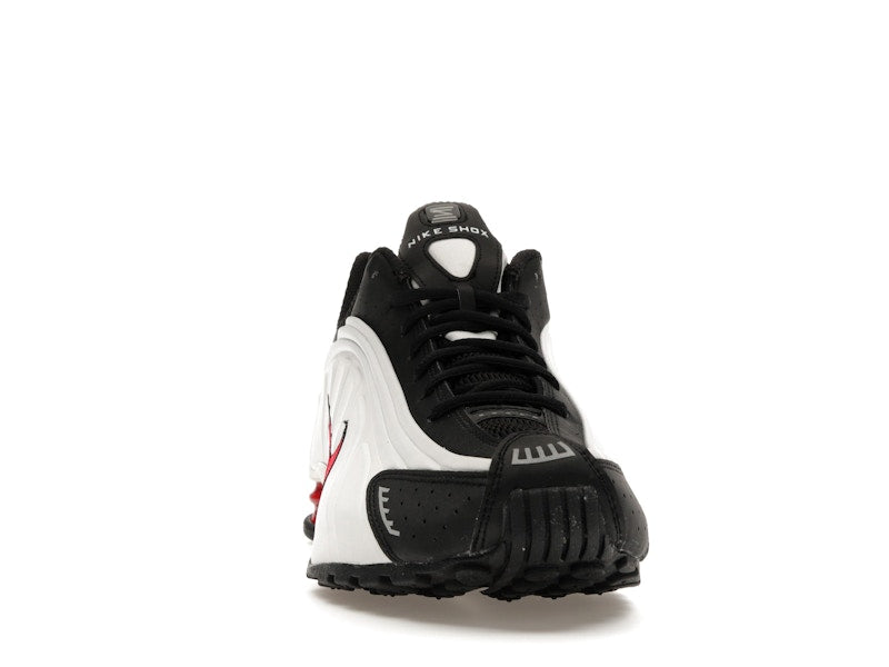 Nike Shox R4 Platinum Tint University Red Black
