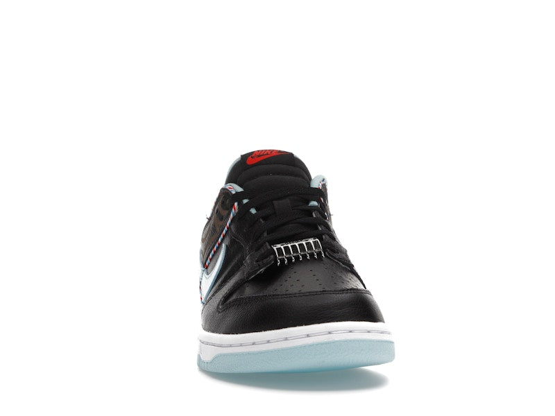 Nike Dunk Low SE Barber Shop Black
