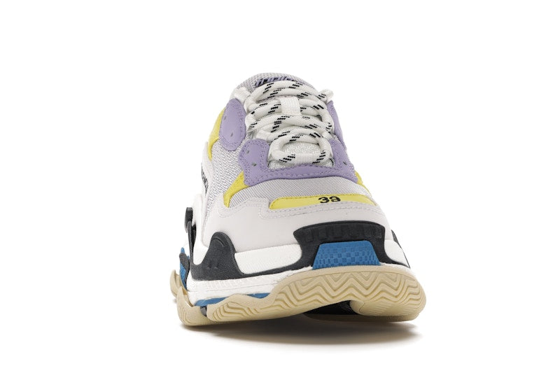 Balenciaga Triple S Purple Yellow Blue (Women's)
